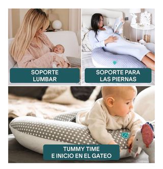 Cojín Embarazo & Lactancia - Almohada Ergonómica