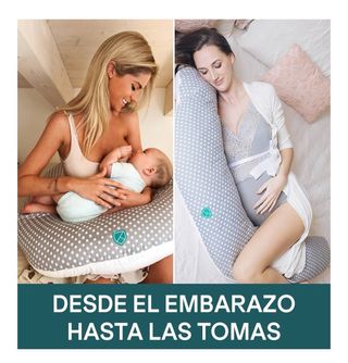 Cojín Embarazo & Lactancia - Almohada Ergonómica
