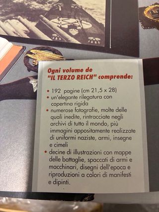 fascicoli da rilegare con copertina,Hitler,.Reich