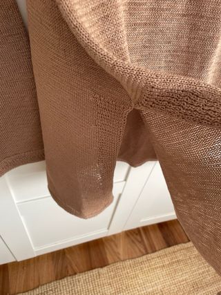 Conjunto punto Zara marrón