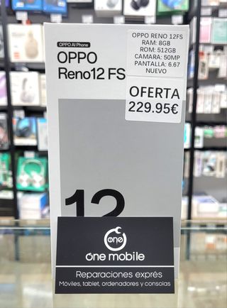 OPPO RENO 12FS 8GB RAM 512GB NUEVO