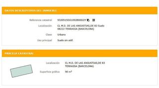 Terreno en venta en Ca n'Anglada en Terrassa