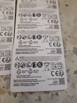 20 Pilas CR2032 Maxell Nuevas