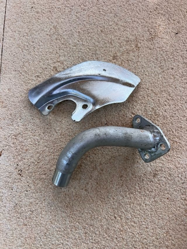 Collettore Paracalore Vespa Faro Basso