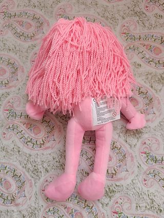Peluche Ada rosa - Muñeca suave