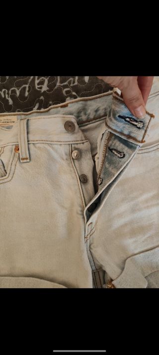 Shorts Levis - Vaqueros claros