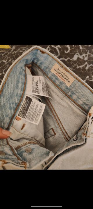 Shorts Levis - Vaqueros claros