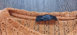 Jersey mostaza corto talla M