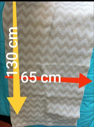 Alfombra Ikea 130x65cm - algodón