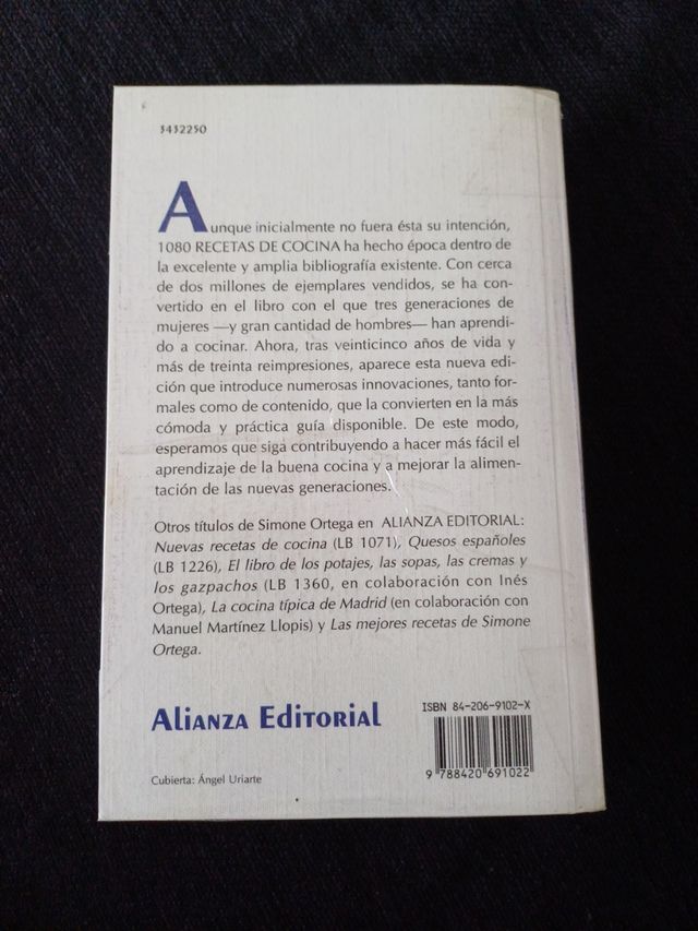 1080 recetas de cocina (Spanish Edition)