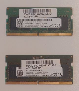Micron RAM DDR5 SODIMM 8GB (x2)