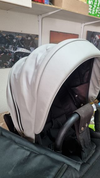 Carrito bebé 3x1 gris