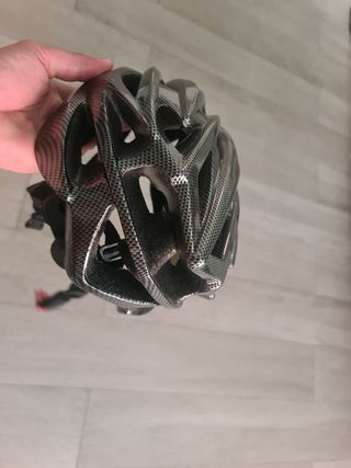 Casco bici gris - Talla L ( 58-61 cm )