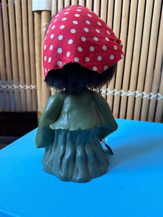 Strega Troll Figurina  Heico anni 60 Vintage