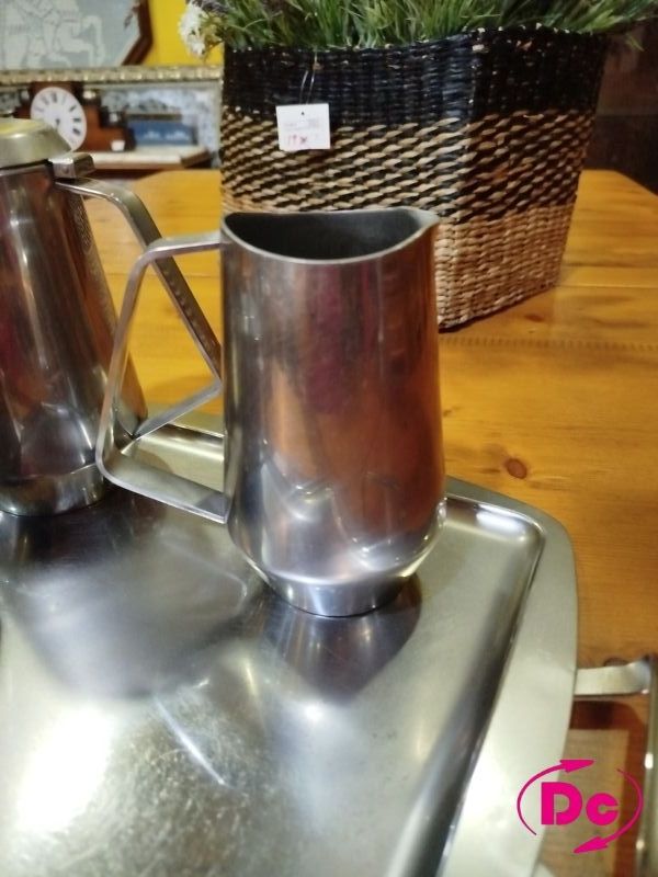 Juego Café Acero Inoxidable 5 piezas