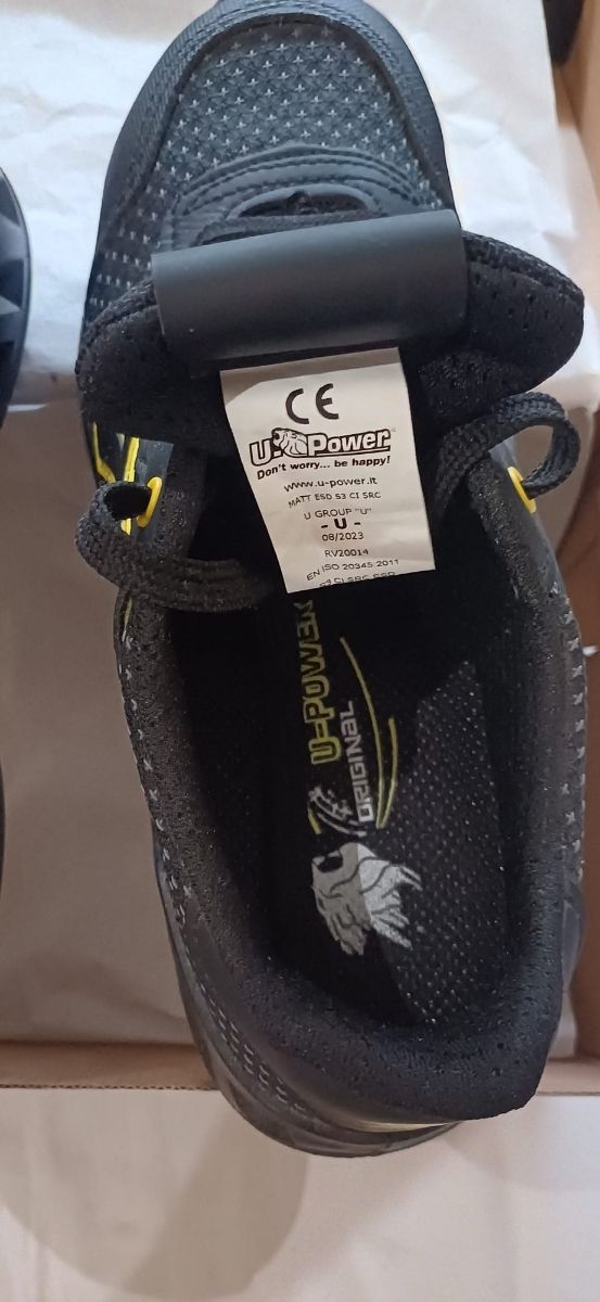 Calzado seguridad U-Power T40 nuevos