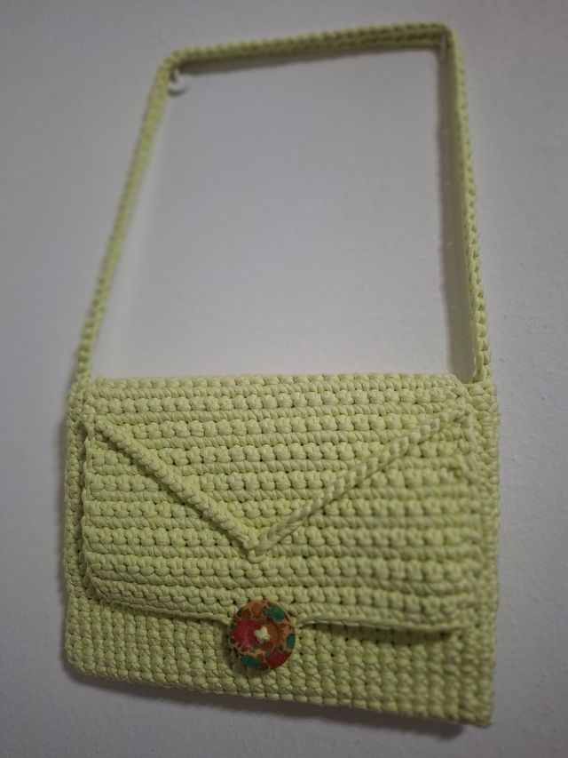 Borsa a tracolla fatta a mano