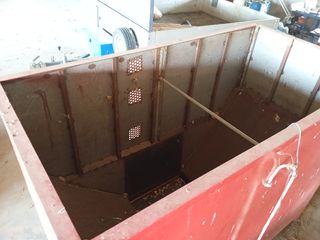 Tolva recogida aceitunas almendras