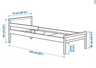 Cama infantil madera