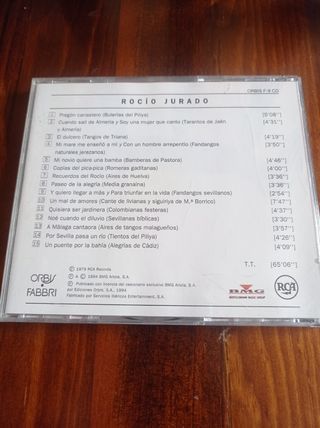 CD Rocío Jurado - Arte Flamenco