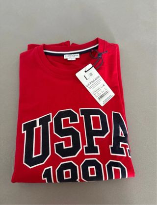 T-shirt U.S. Polo Assn. uomo, rossa, M