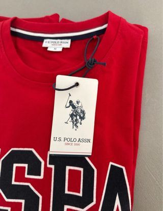 T-shirt U.S. Polo Assn. uomo, rossa, M