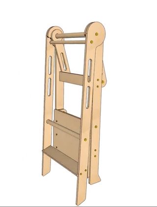 Torre aprendizaje Montessori plegable