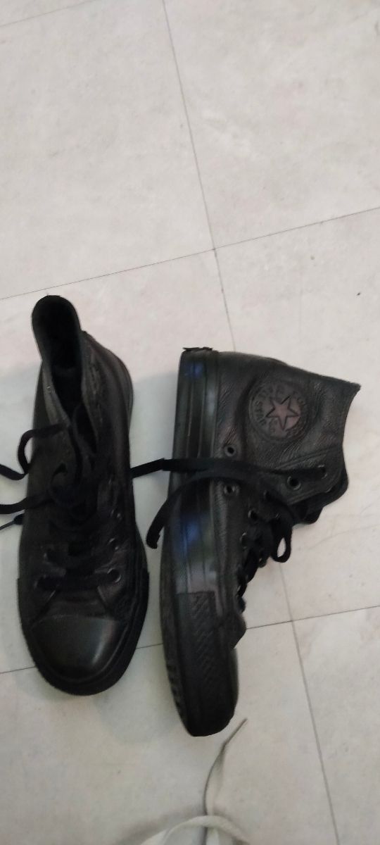 Converse All Star alte - nere e blu ostia lido