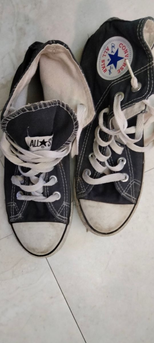 Converse All Star alte - nere e blu ostia lido