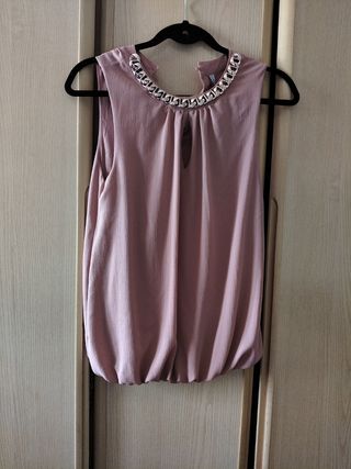 Blusa AMISU rosa talla XS