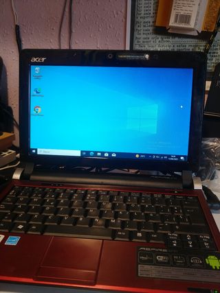 Portátil 10"acer