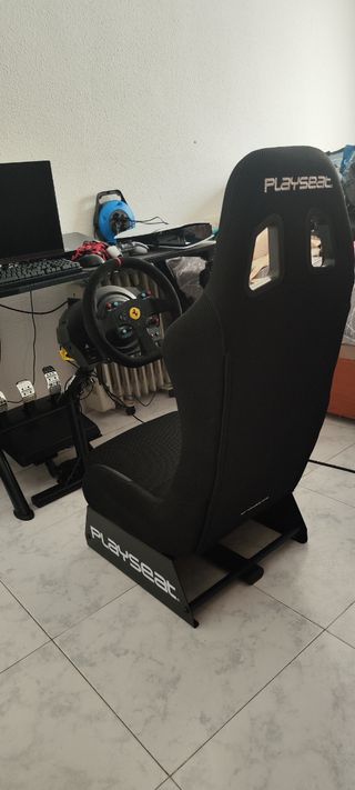 Playseat + volante t300 + pedales TLCM