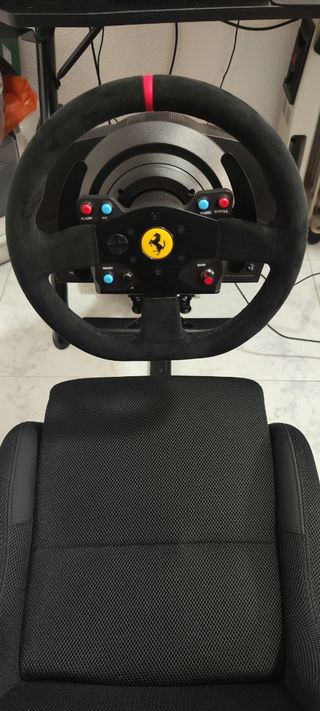 Playseat + volante t300 + pedales TLCM