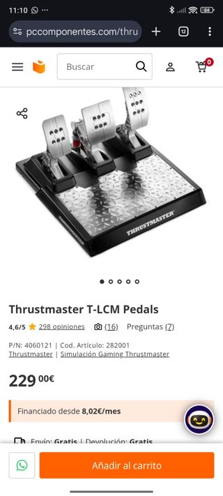 Playseat + volante t300 + pedales TLCM