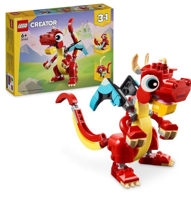 Lego Creator 31145 Dragón 3 en 1