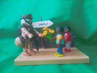 Playmobil soldado Mali