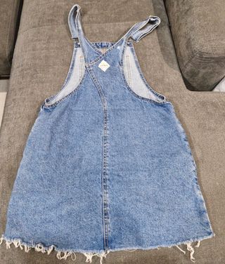 Vestido vaquero peto - azul