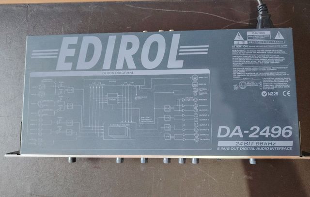 Edirol DA-2496: 24bit 96kHz