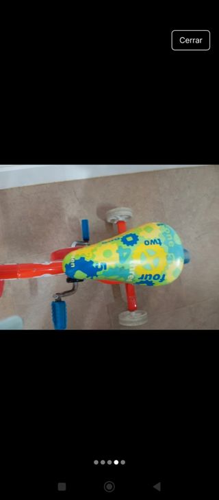 Bicicleta pequeña Mickey Mouse