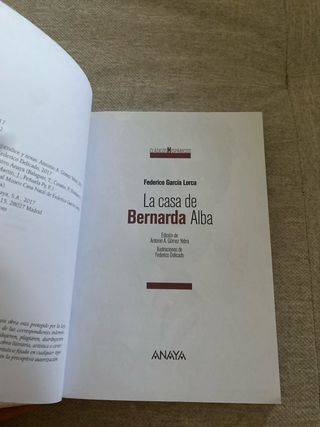 La casa de Bernarda Alba / The House of Bernard...
