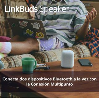 ALTAVOZ SONY LINKBUDS BLANCO