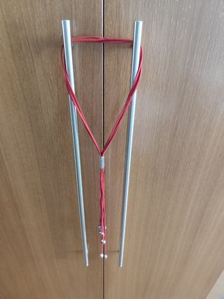 Collar rojo calaveras morado corazón zen ancla can