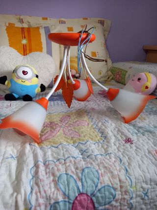 Lampara techo infantil 3 luces