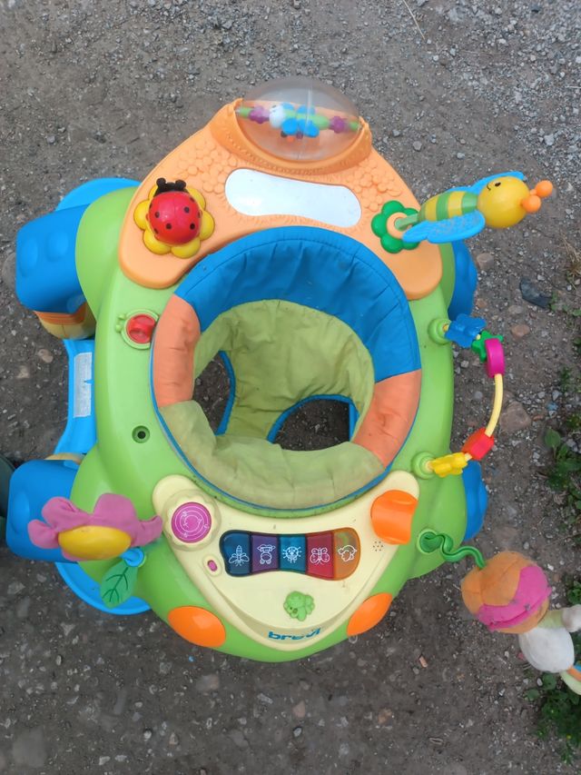 Andadera y balancín bebé