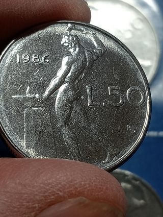20 monete 50 lire