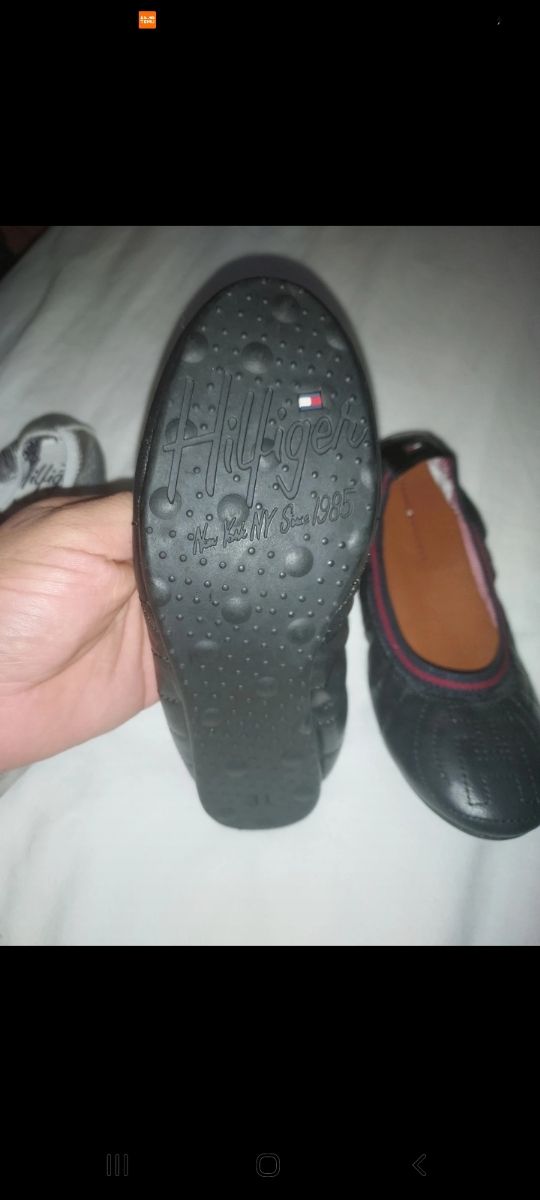 Zapatos Tommy Hilfiger niña - negros