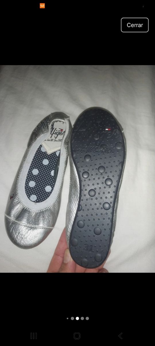 Zapatos Tommy Hilfiger niña - negros