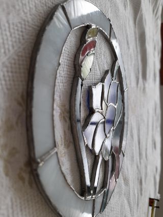 Vitral Art Deco - Vidro e Metal