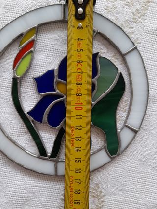 Vitral Art Deco - Vidro e Metal