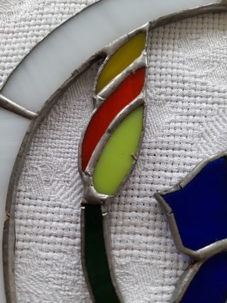 Vitral Art Deco - Vidro e Metal